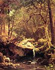 The Mountain Brook by Albert Bierstadt